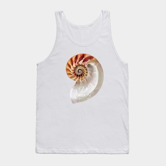 Nautilus Shell Tank Top by PhotoArts